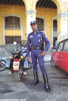 Verkehrspolizist, Havanna, Kuba