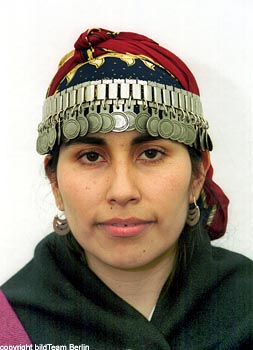 Mapuche-Frau